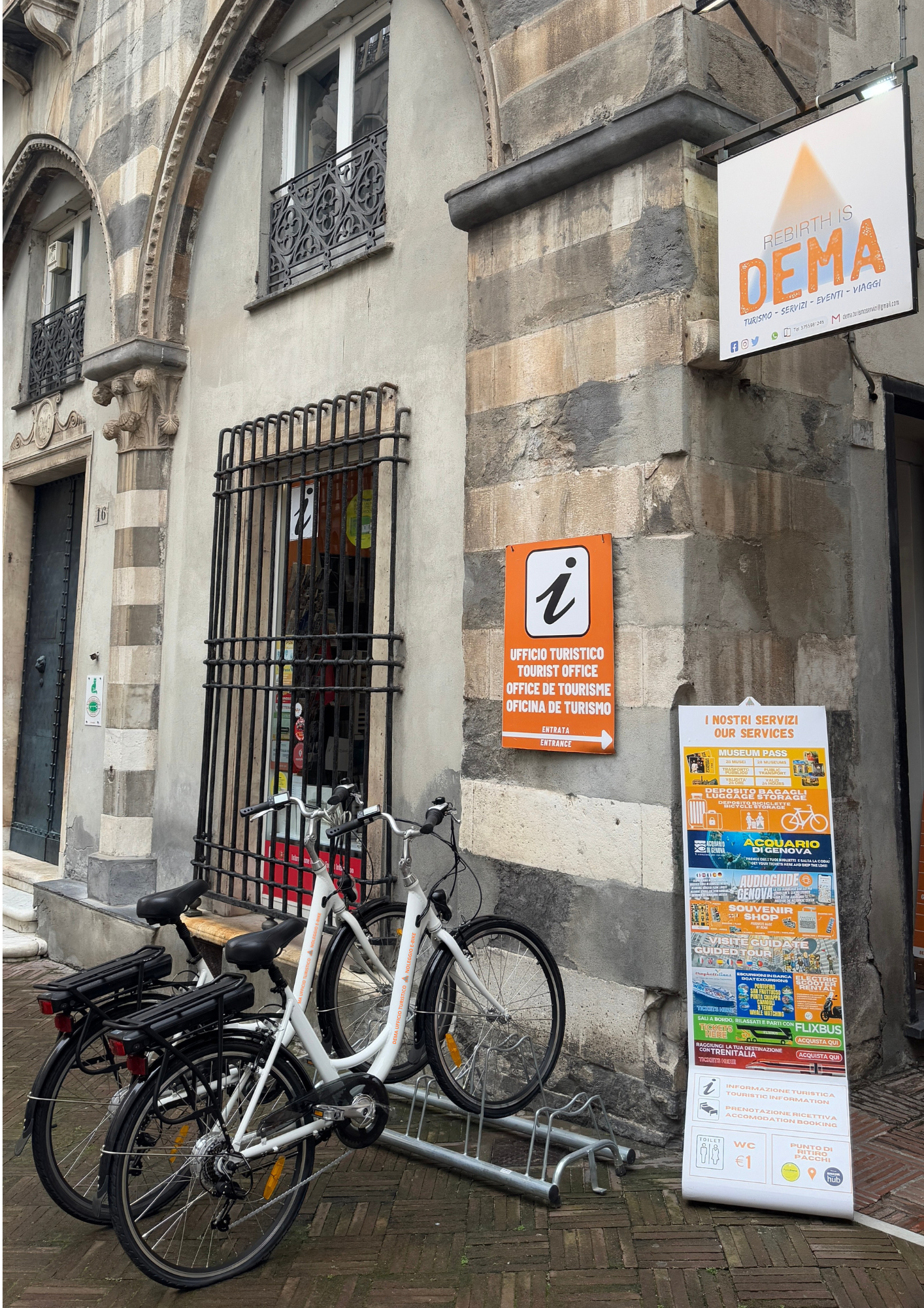 Noleggio E-Bike a Genova – 4 Ore
