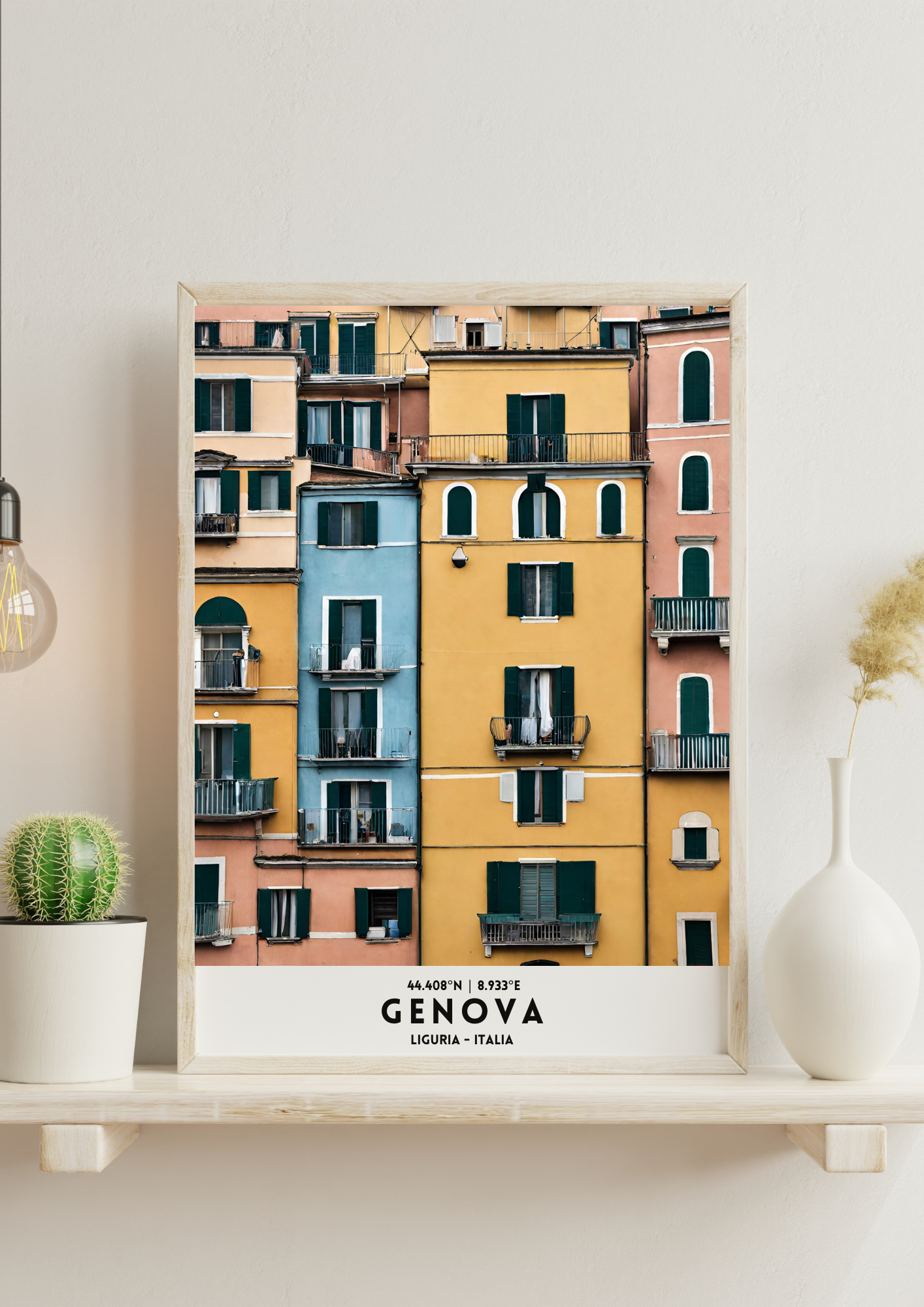 Poster A3 Genova by Dema